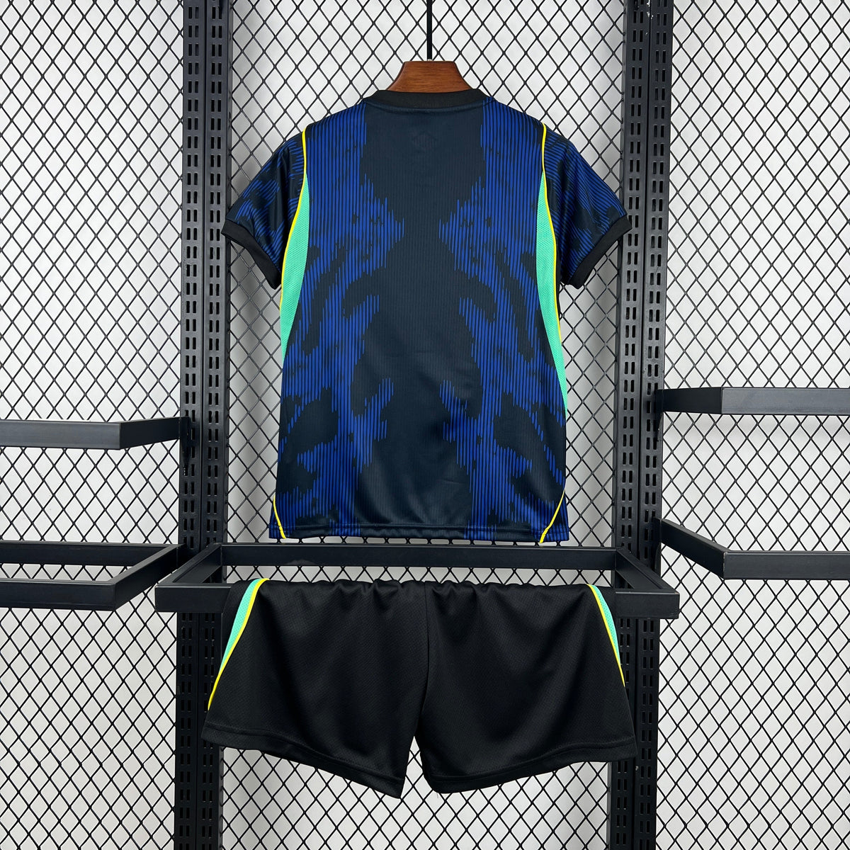 2026 Brazil Away World Cup Football Shirt Kids Size