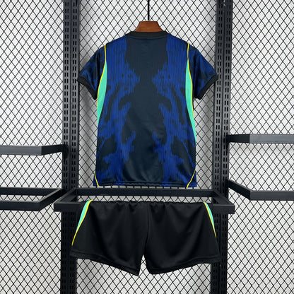 2026 Brazil Away World Cup Football Shirt Kids Size