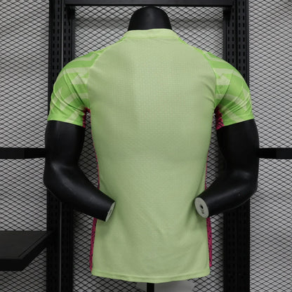2023/2024 Manchester City Goalkeeper Green Football ShirtPlayer Version