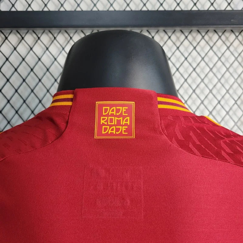 2023/2024 Roma Legacy Home Soccer JerseyPlayer Version