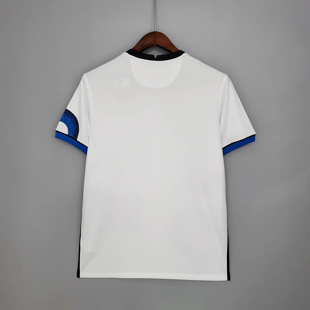 Internazionale Milan Football Jersey White 2021/2022 Retro Away
