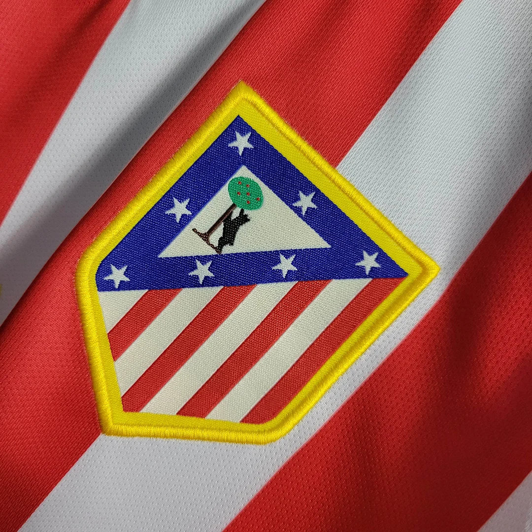 2004/2005 Retro Atletico Madrid Home Soccer Jersey