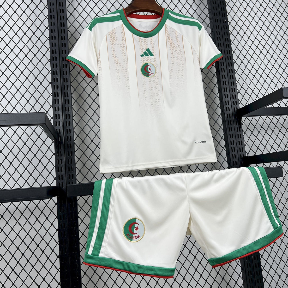 2026 Algeria Home World Cup Football Jersey Kids Size
