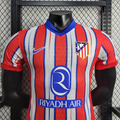 2024/2025 Atletico Madrid Home Soccer JerseyPlayer Version