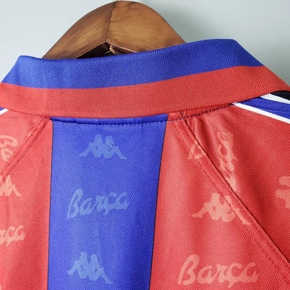 Retro Barcelona Football Shirt Home 1995/1997
