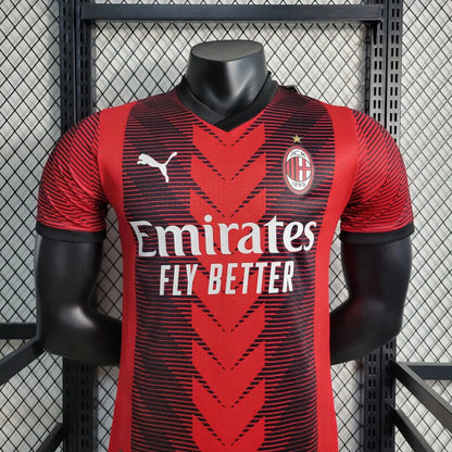 2023/2024 AC Milan Home Soccer JerseyPlayer Version