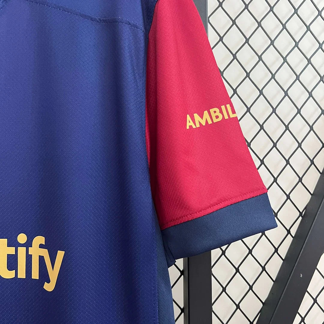 2024/2025 Barcelona Home Spotify Football Shirt