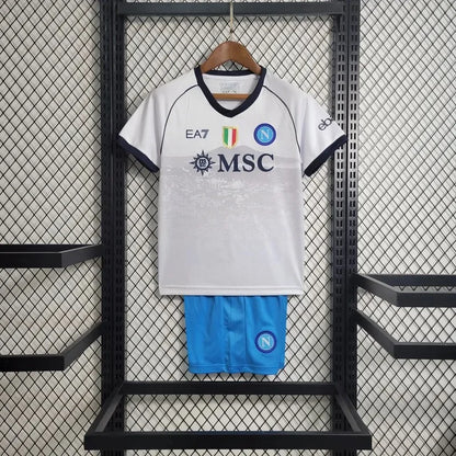 2023/2024 Kids Size Napoli Away Soccer Jersey 1:1 Thai Quality