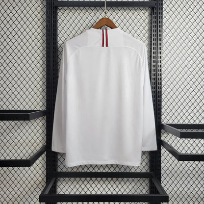 2018/2019 Retro Long Sleeve PSG Paris Saint-Germain Away Football Shirt