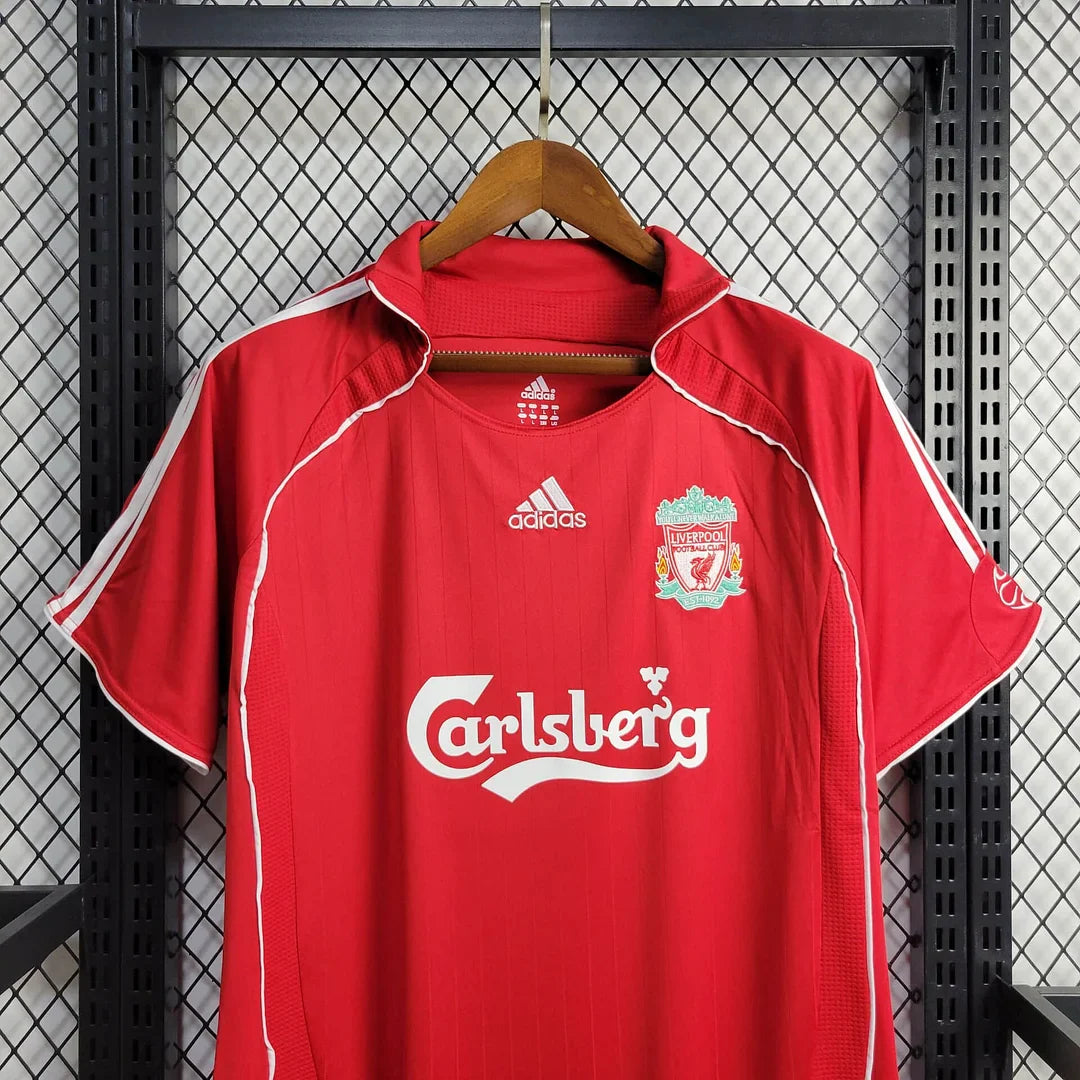2006/2007 Retro Liverpool Football Shirt Home