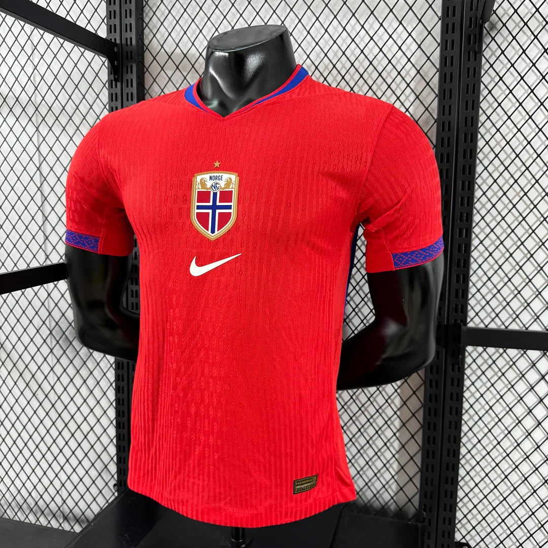 2025 Player Version Norway National Team Home Football Jersey
