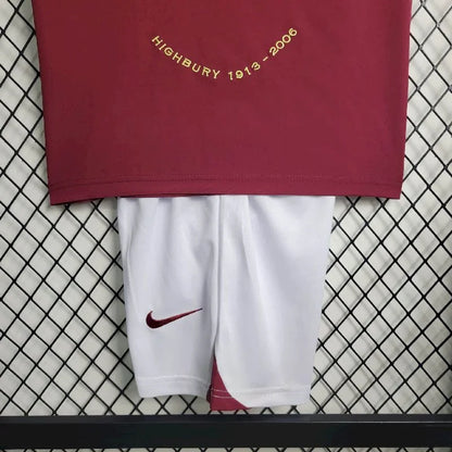 2005/2006 Retro Kids Size Arsenal Home Football Shirt 1:1 Thai Quality
