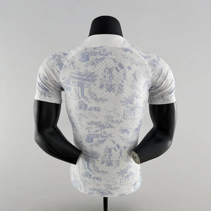 2022 FIFA World Cup France Away Football Shirt White - Player Version