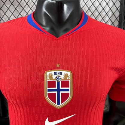 2025 Player Version Norway National Team Home Football Jersey