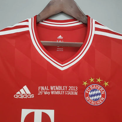 2013/2014 Retro Bayern Munich Home Champions League Edition Football Jersey