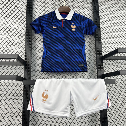 2026 France Home World Cup Kids Size Football Shirt