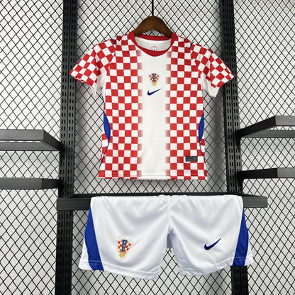 2026 Kids Size Croatia Home Football Shirt