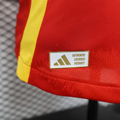 2024 Spain Home Football ShirtPlayer Version