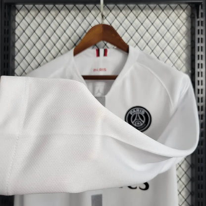 2018/2019 Retro Long Sleeve PSG Paris Saint-Germain Away Football Shirt