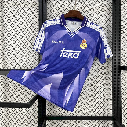 1996/1997 Retro Real Madrid Away Soccer Jersey