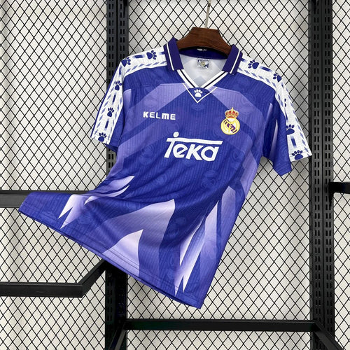 1996/1997 Retro Real Madrid Away Soccer Jersey