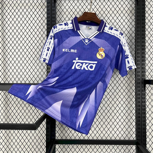 1996/1997 Retro Real Madrid Away Soccer Jersey