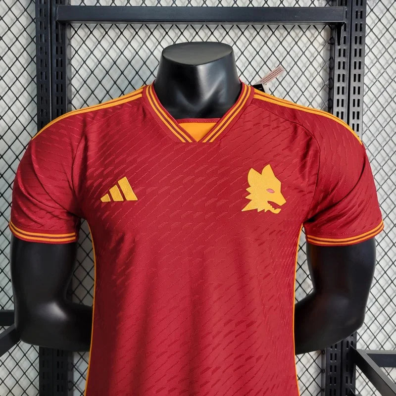 2023/2024 Roma Legacy Home Soccer JerseyPlayer Version
