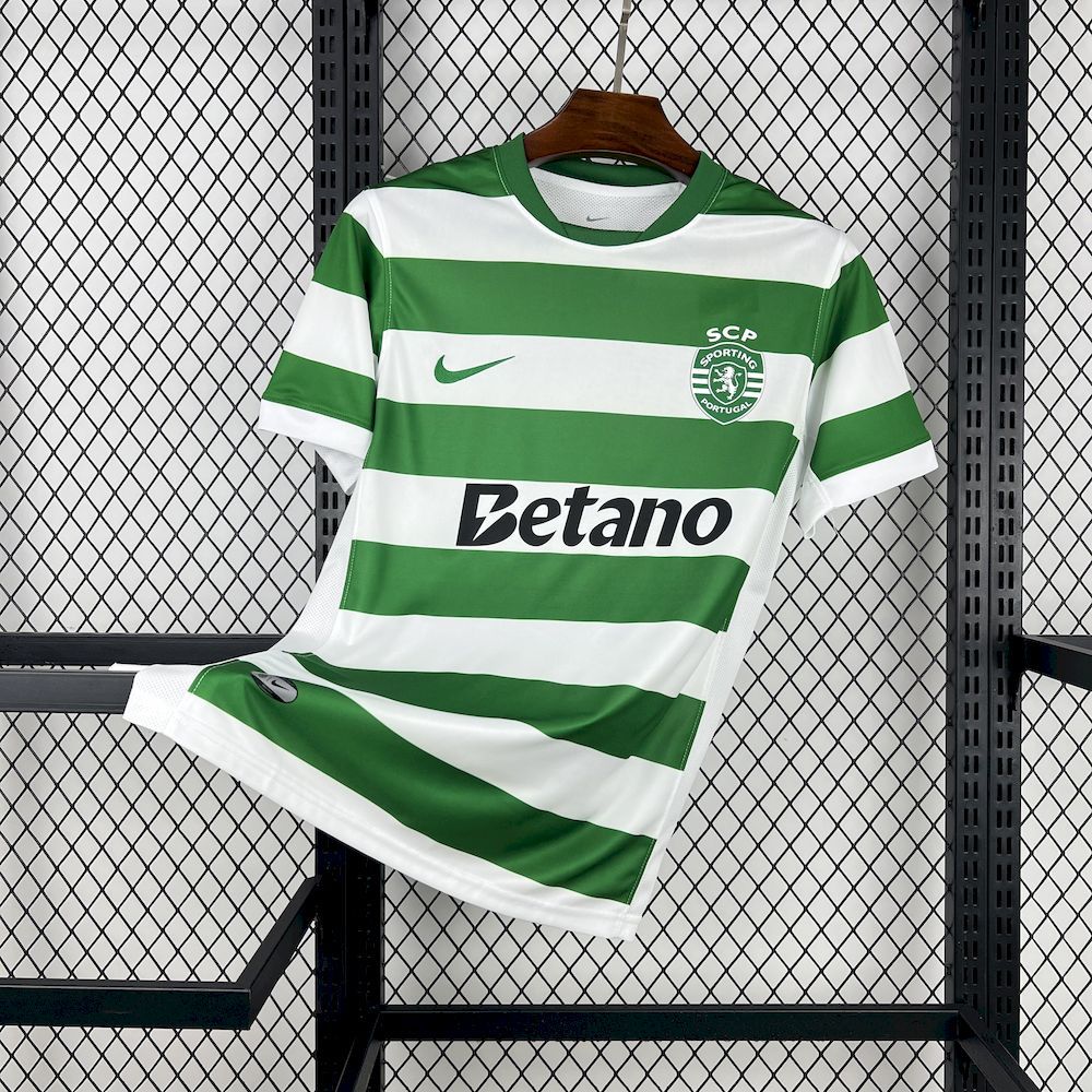 2025/2026 Sporting Lisbon Home Football Shirt
