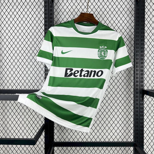 2025/2026 Sporting Lisbon Home Football Shirt