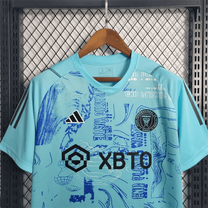2023/2024 Inter Miami Training Wear blue Soccer Jersey