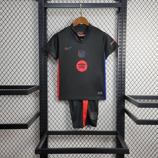 2024/2025 Kids Size Barcelona Away Football Shirt 1:1 Thai Quality