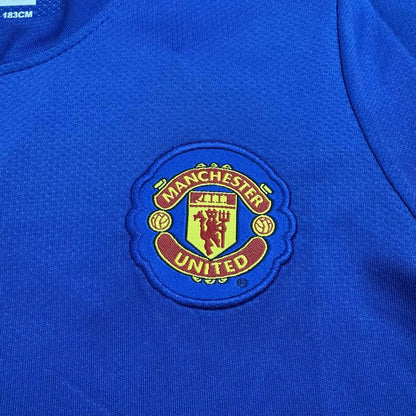 2008/2009 Retro Long Sleeve Manchester United Third Away Football Shirt Kids Size