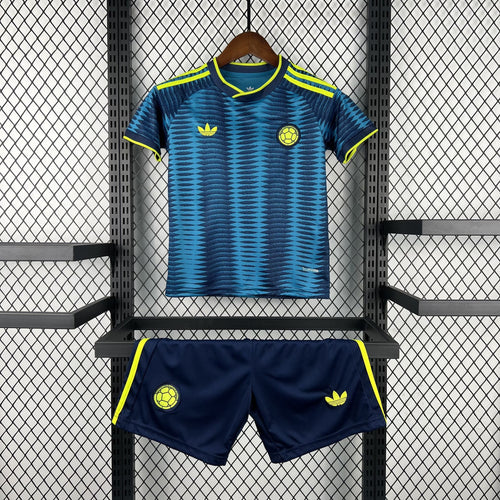 2026 Kids Size Colombia Away Football Shirt