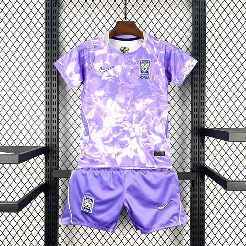 2026 South Korea Away World Cup Football Shirt Kids Size