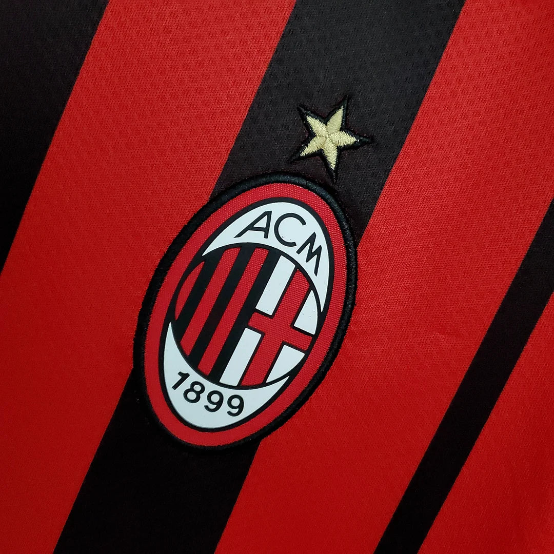 AC Milan Soccer Jersey Home 2021/2022 Retro