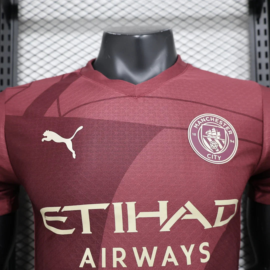 2024/2025 Manchester City Third Away Football Shirt Player Version