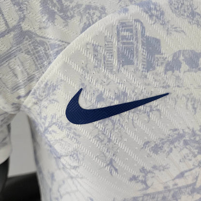 2022 FIFA World Cup France Away Football Shirt White - Player Version