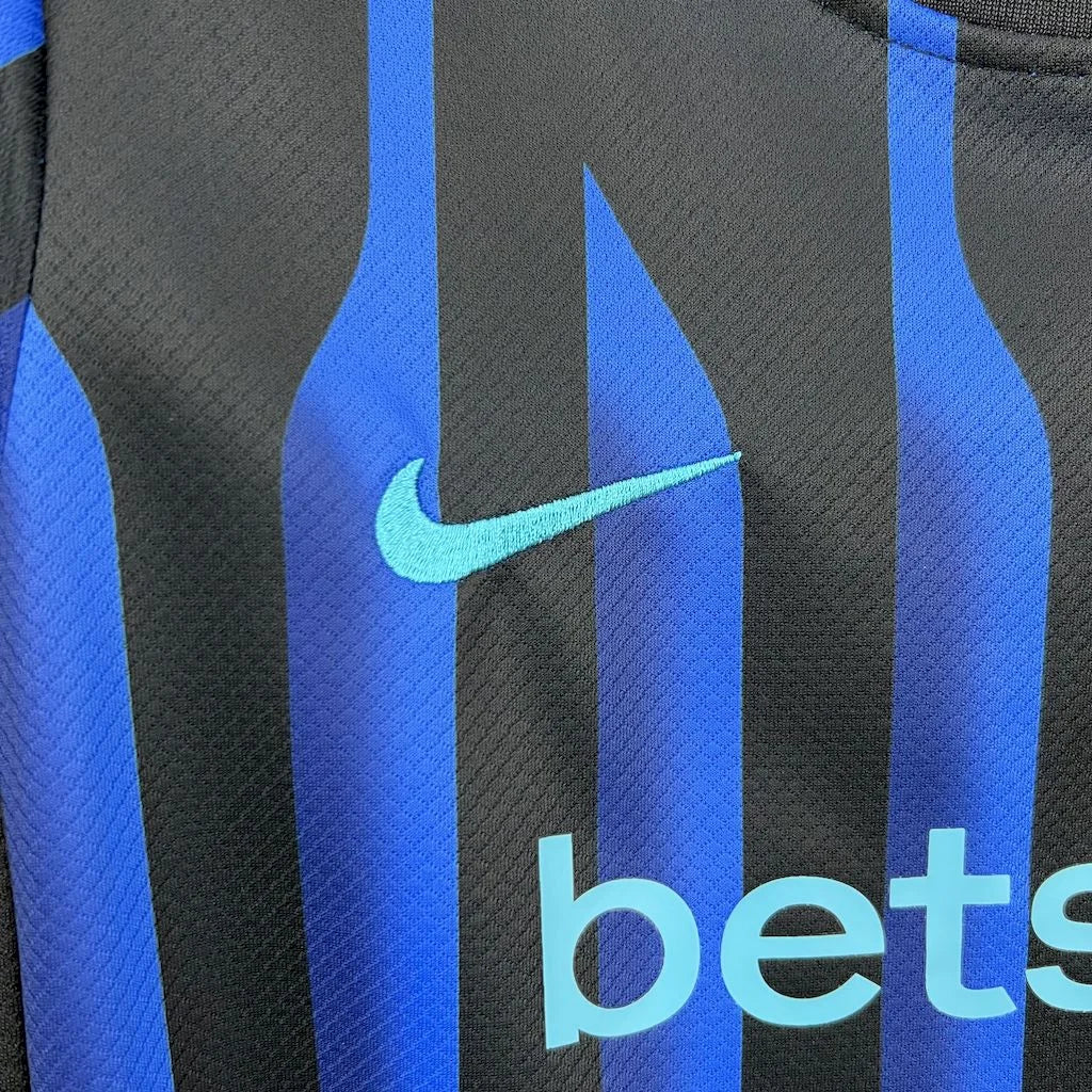2025/2026 Inter Milan Home Football Shirt Kids Size
