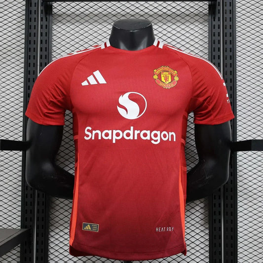 2024/2025 Manchester United Home Soccer JerseyPlayer Version