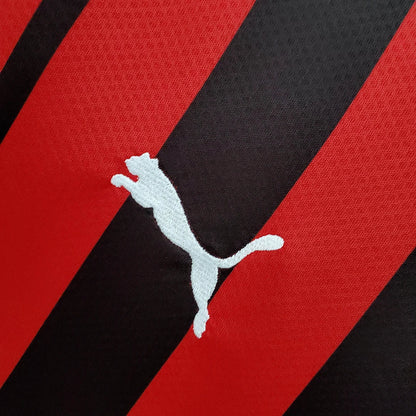 AC Milan Soccer Jersey Home 2021/2022 Retro
