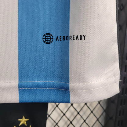 2022 Argentina Home Football Shirt Kids Size