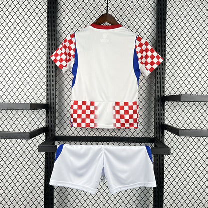 2026 Kids Size Croatia Home Football Shirt