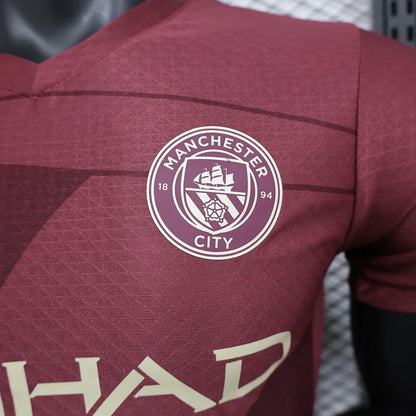 2024/2025 Manchester City Third Away Football Shirt Player Version