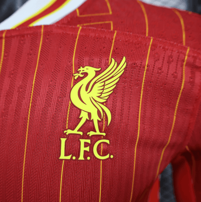 2024/2025 Long Sleeve Player Version Liverpool Home Football Shirt