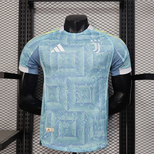2025/2026 Player Version Juventus Away Football Shirt