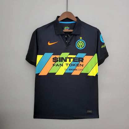 Internazionale Milan Third Away Football Jersey 2021/2022 Retro