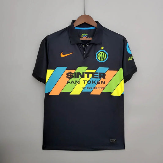 Internazionale Milan Third Away Football Jersey 2021/2022 Retro