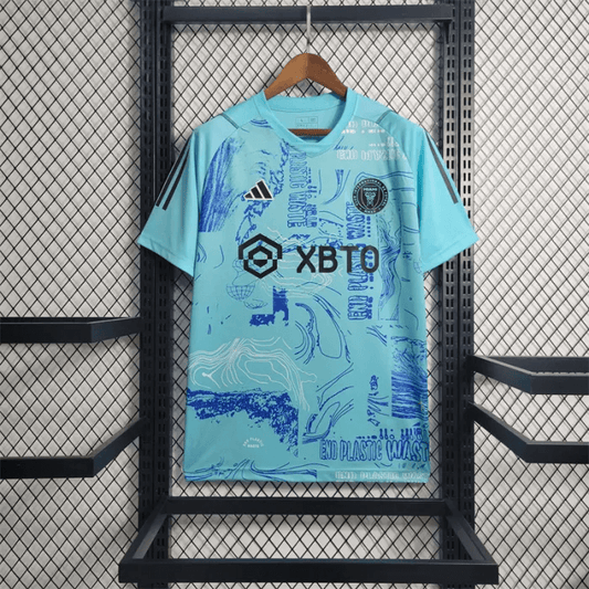 2023/2024 Inter Miami Training Wear blue Soccer Jersey